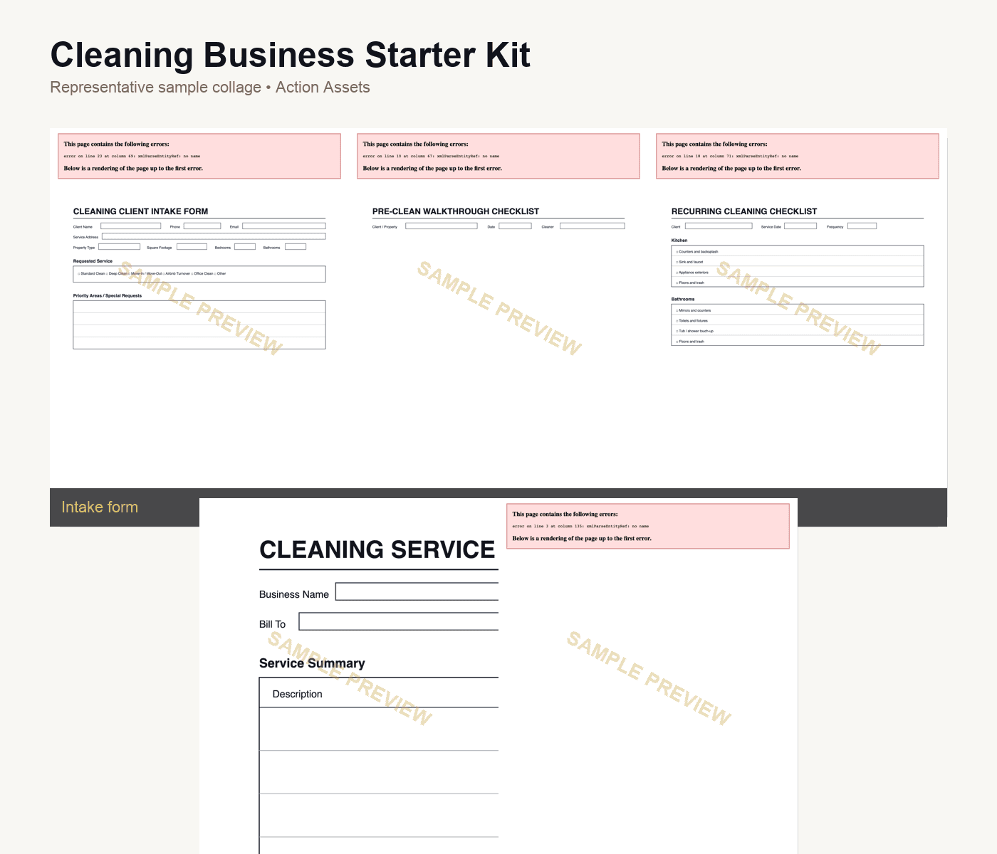Cleaning Business Starter Kit primary preview