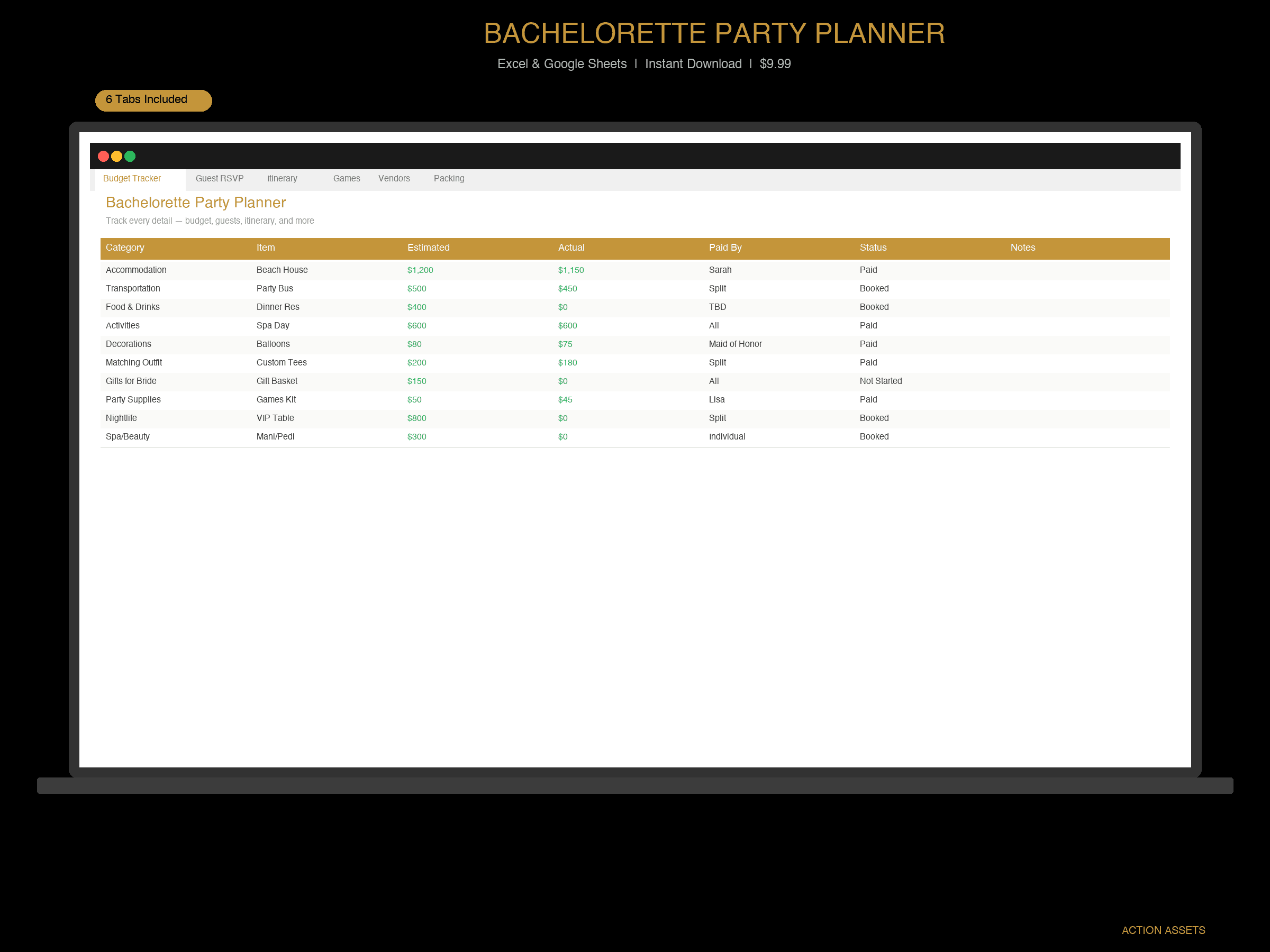 Bachelorette Party Planner primary preview